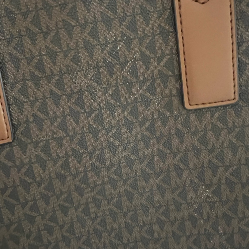 Michael Kors Brown and Tan Messenger Bag - Picture 5 of 15